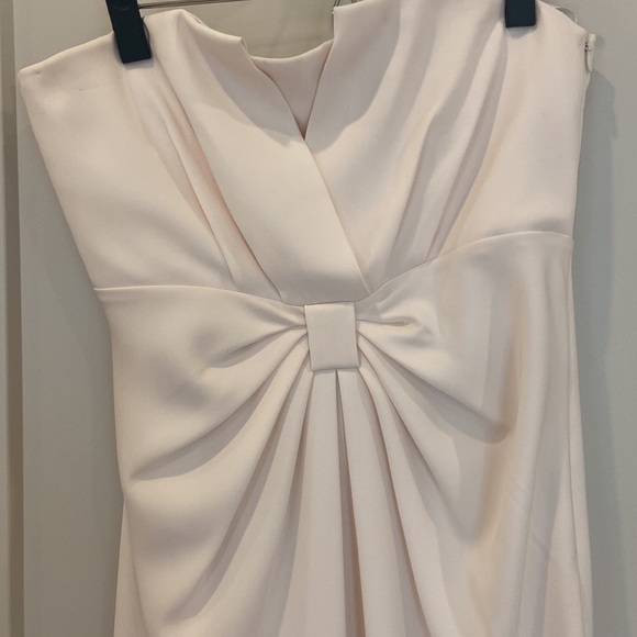 Strapless midi dress - Picture 2 of 3